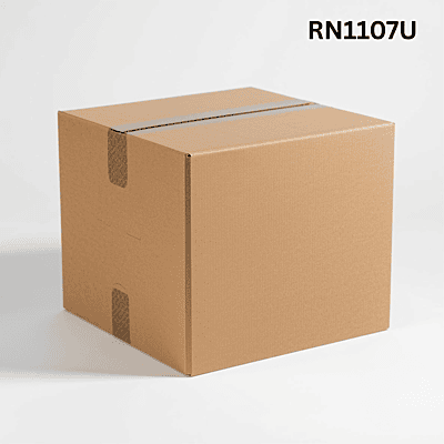 RN1107U - Universal Corrugated Box - 3 Ply - Strong  - 14.5X13.5X26.5 cm / 5.7X5.  3X10.4 inch - OD