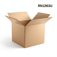 RN1263U - Universal Corrugated Box - 3 Ply - Strong  - 33.7X30X16 cm / 13.3X11.  8X6.3 inch - OD