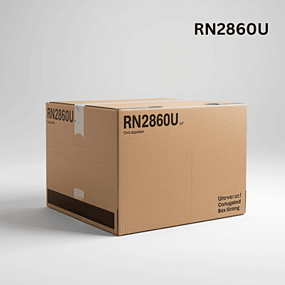 RN2860U - Universal Corrugated Box-3 Ply-Strong - 34.5X28.8X27 cm / 13.6X11. 3X10.6 Inch - OD - AKS14A
