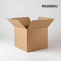 RN2865U - Universal Corrugated Box - 3 Ply - Strong  - 43X32X29.8 cm / 16.9X12.  6X11.7 inch - OD