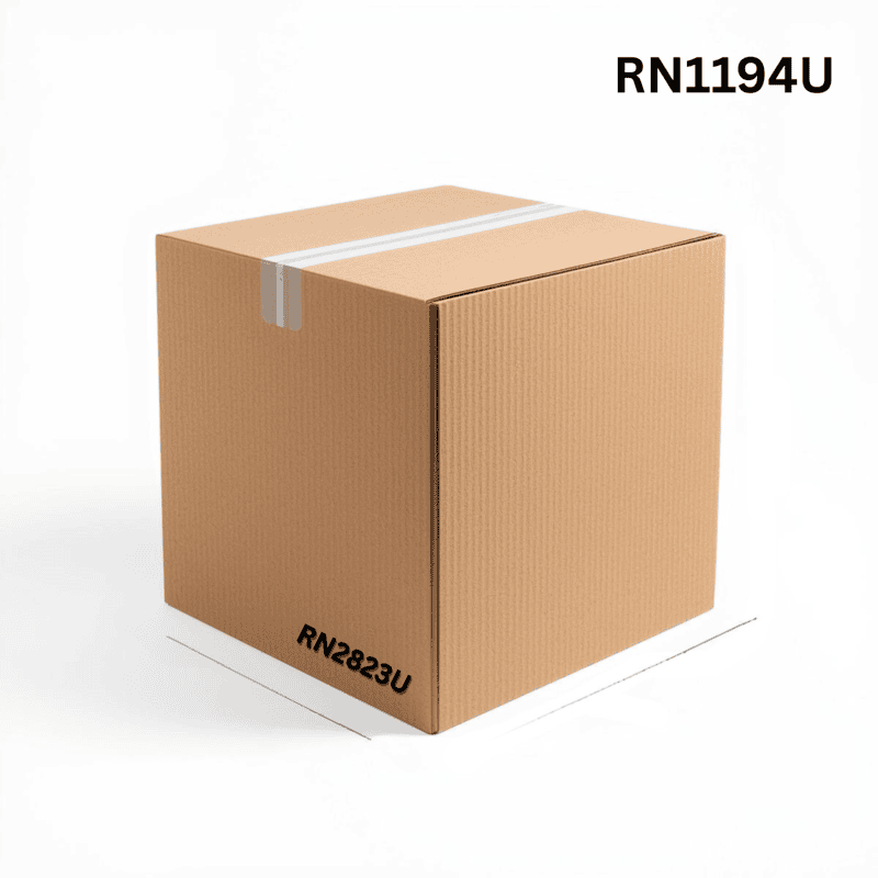 RN1194U - Universal Corrugated Box - 3 Ply - Strong - 26X18X18 cm / 10.2X7X7 inch - OD RN1194U - Universal Corrugated Box - 3 Ply - Strong - 26X18X18 cm / 10.2X7X7 inch - OD