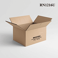 RN1216U - Universal Corrugated Box - 3 Ply - Strong  - 17.8X14.3X6.5 cm / 7X5.6X2.5  inch - OD