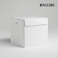 RN1128U - BSLTT Corrugated Box - 3 Ply - Strong - 18.5X9. 5X9 cm / 7.3X3.7X3.5 inch - OD - Top White RN1128U - BSLTT Corrugated Box - 3 Ply - Strong - 18.5X9. 5X9 cm / 7.3X3.7X3.5 inch - OD - Top White