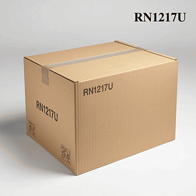 RN1217U - Universal Corrugated Box - 3 Ply - Strong  - 25X8X10 cm / 9.8X3.1X3.9  inch - OD
