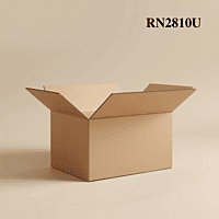 RN2810U - Universal Corrugated Box - 3 Ply - Strong  - 24.2X15.3X7.7 cm / 9.5X6X3  Inch - OD - ANC5A