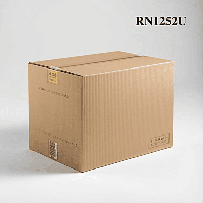 RN1252U - Universal Corrugated Box - 3 Ply - Strong  - 21X16X14 cm / 8.3X6.3X5.5  inch - OD