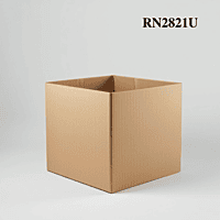 RN2821U - Universal Corrugated Box - 3 Ply - Strong  - 18X18X18 cm / 7X7X7 inch -  OD
